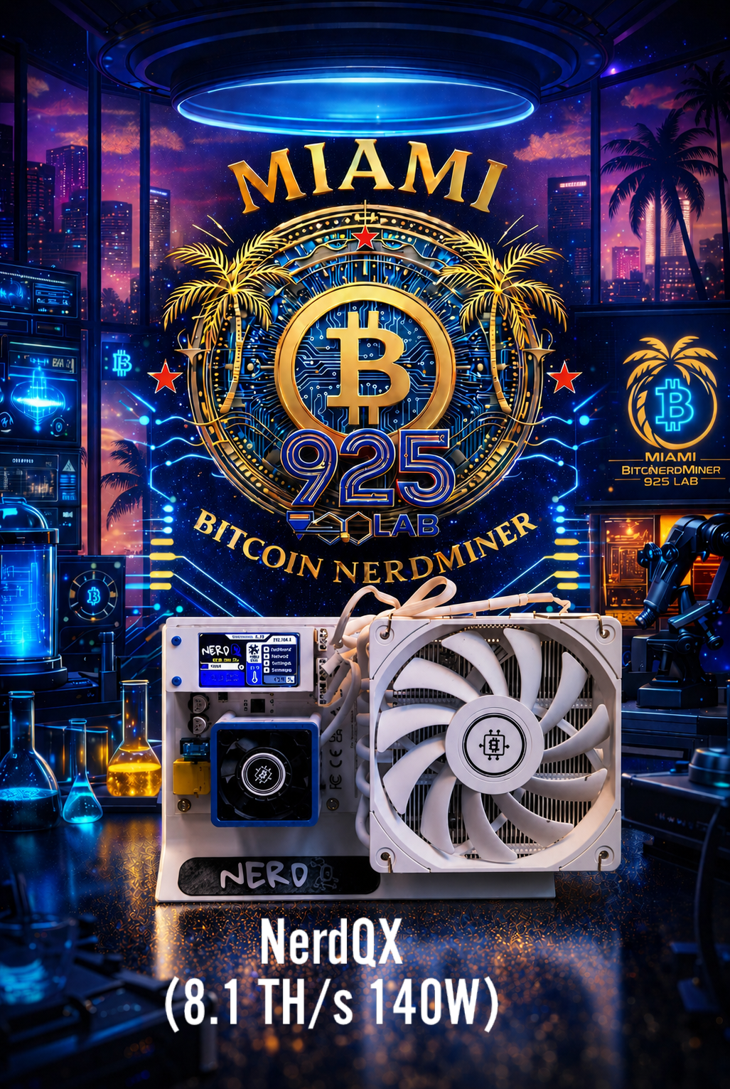THE GABLES SERIES — NerdQX 8.1 TH/s