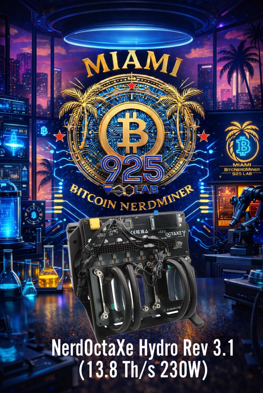 THE STAR ISLAND SERIES — NerdOCTaxe γ Hydro Rev3.1 13.8 TH/s
