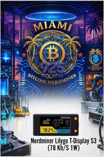 THE WYNWOOD SERIES — “The Edgewater” | Lilygo T-S3 Bitcoin Lottery Miner